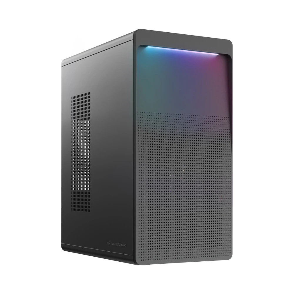 Microx WIZMAX AURORA black PC case