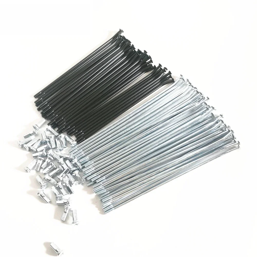 AliExpress NONE 36pcs/lot 45# steel Off-road Motorcycle spokes  For 16/17/18/19/21 inch  Wheel Steel Spokes Nipples Pit Bike accessories