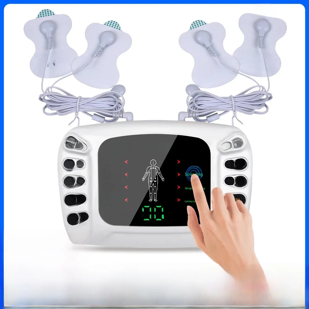 Elektrostymulator fizjoterapia maszyny TENS eletric Compex stymulator mięśni EMS akupunktura pulsacyjna najlepszy masażer do podkładki pod ciało — zdjęcie 2