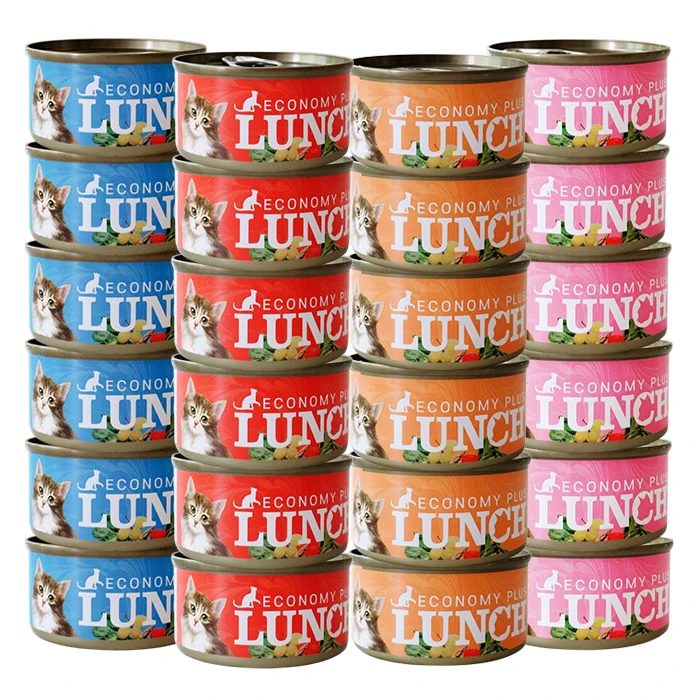 Economy Lunch Plus can 80g x 24ea tuna cat snack