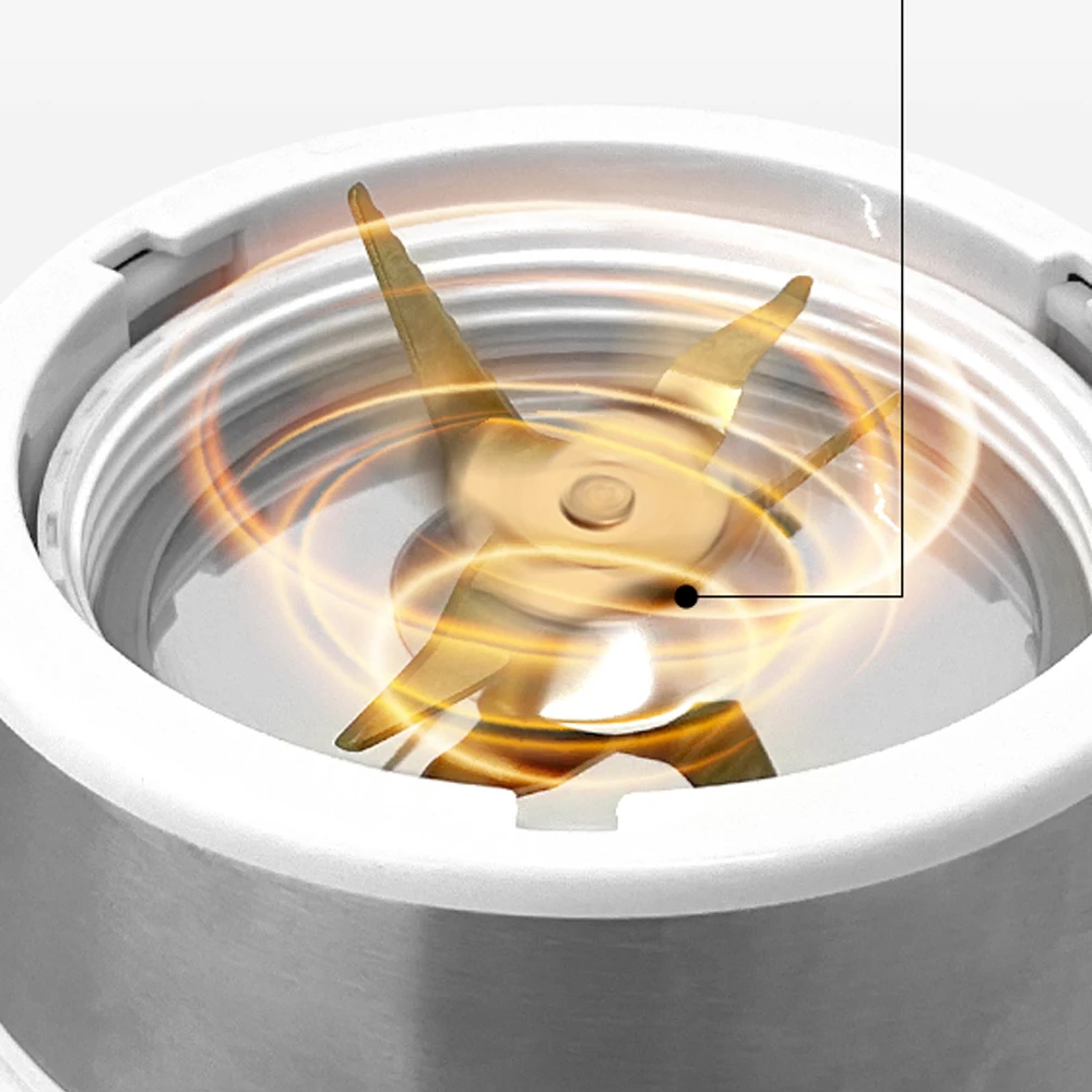 خلاط فني للمطبخ بسعة كبيرة ، شفرة تيتانيوم ، محرك كهربائي ، زر سهل ، خلاط فصل ، عصارة ، أو 1 لتر