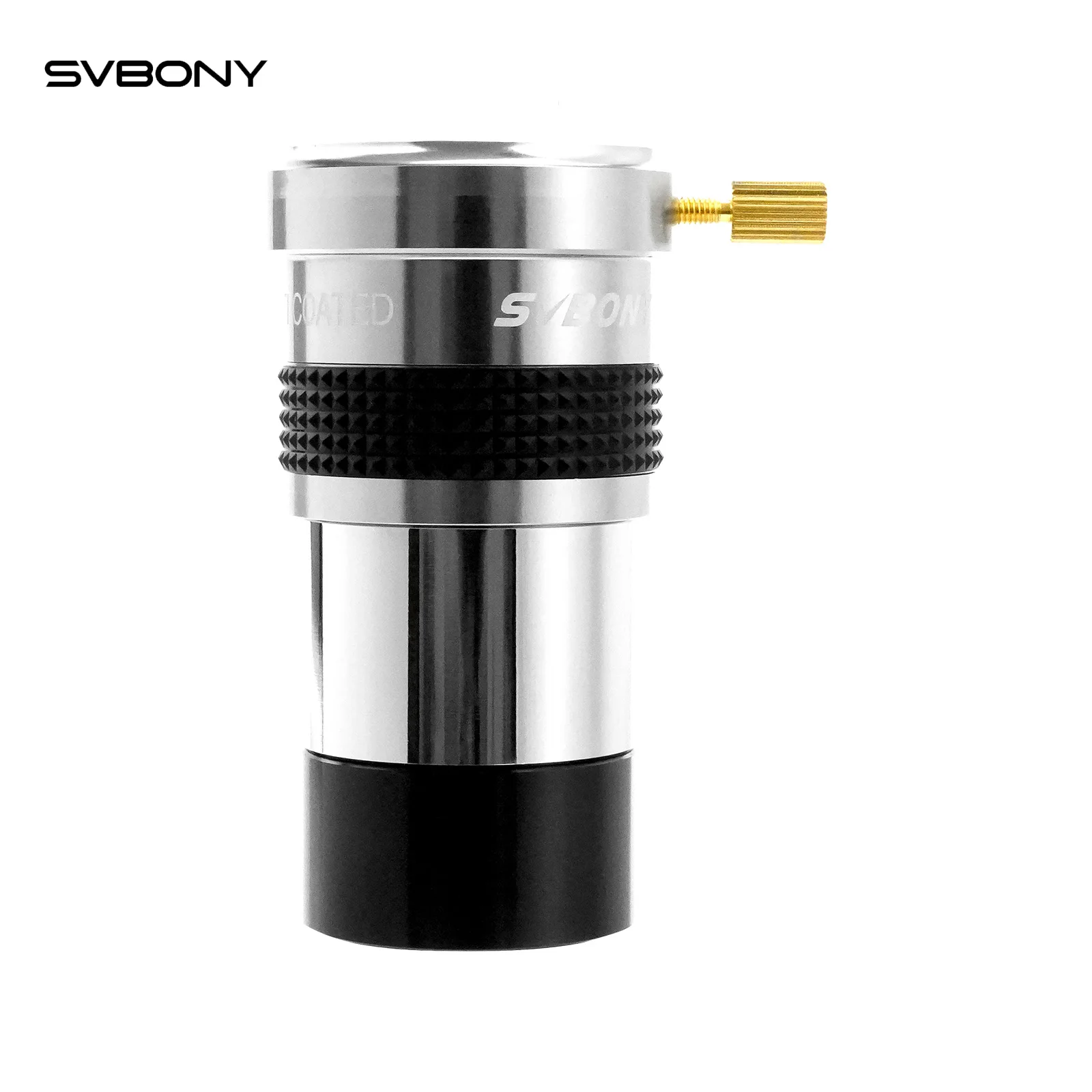 SVBONY Telescope 1.25\'\' 2x Barlow Lens Metal Body Fully Multi-coated Internal Brass Ring SV137