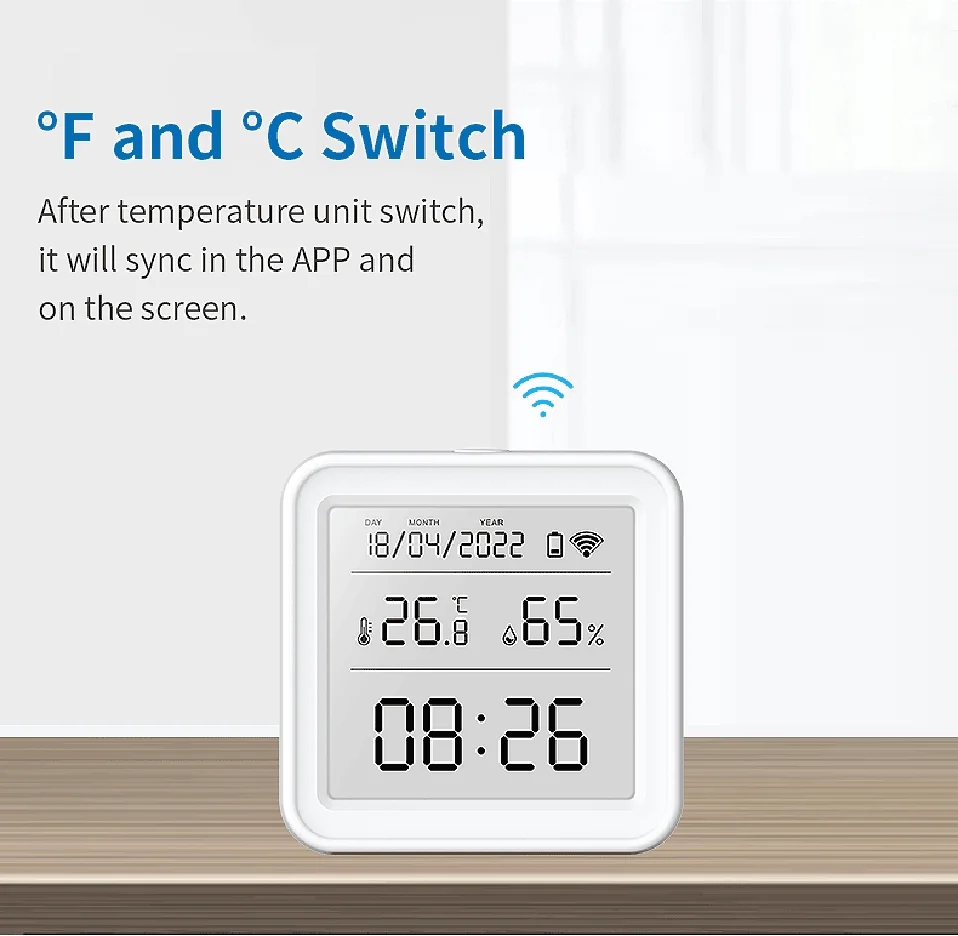 WiFi Temperature and Humidity Sensor with LCD Display description 11