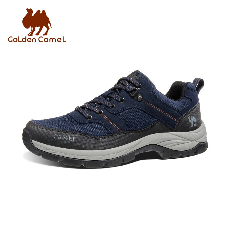 GOLDEN CAMEL Outdoor Hiking Shoes Waterproof Male Sneakers Non-slip Tactical Trekking Shoes Low-top Shoes for Men 2023 Summer