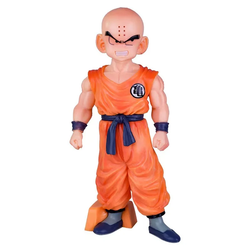 16cm Anime Super Saiyan Figurine Dragon Ball Krillin Figure Kuririn Action Figure DBZ PVC Model Doll Kids Toys Collection Gifts