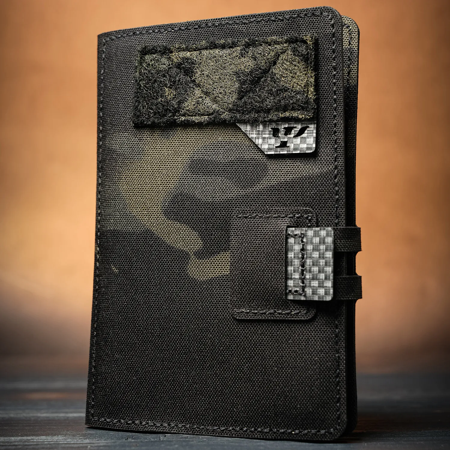 

Tactical Notebook Covers 3''x5'' Booklet Cover Water-proof Nylon Military Notebook Cover Durable Organizer for Field Use