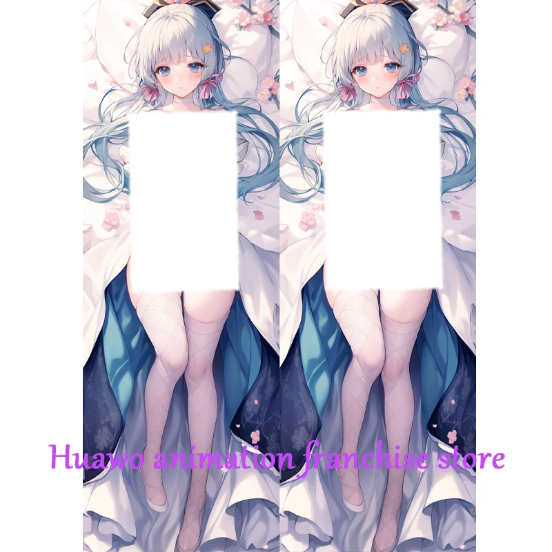 

Anime Dakimakura Pillow Ayaka Kamisato 2-Side Print Pillowcase Hugging Body Cushion Cover Otaku Waifuristmas Decoration 2023