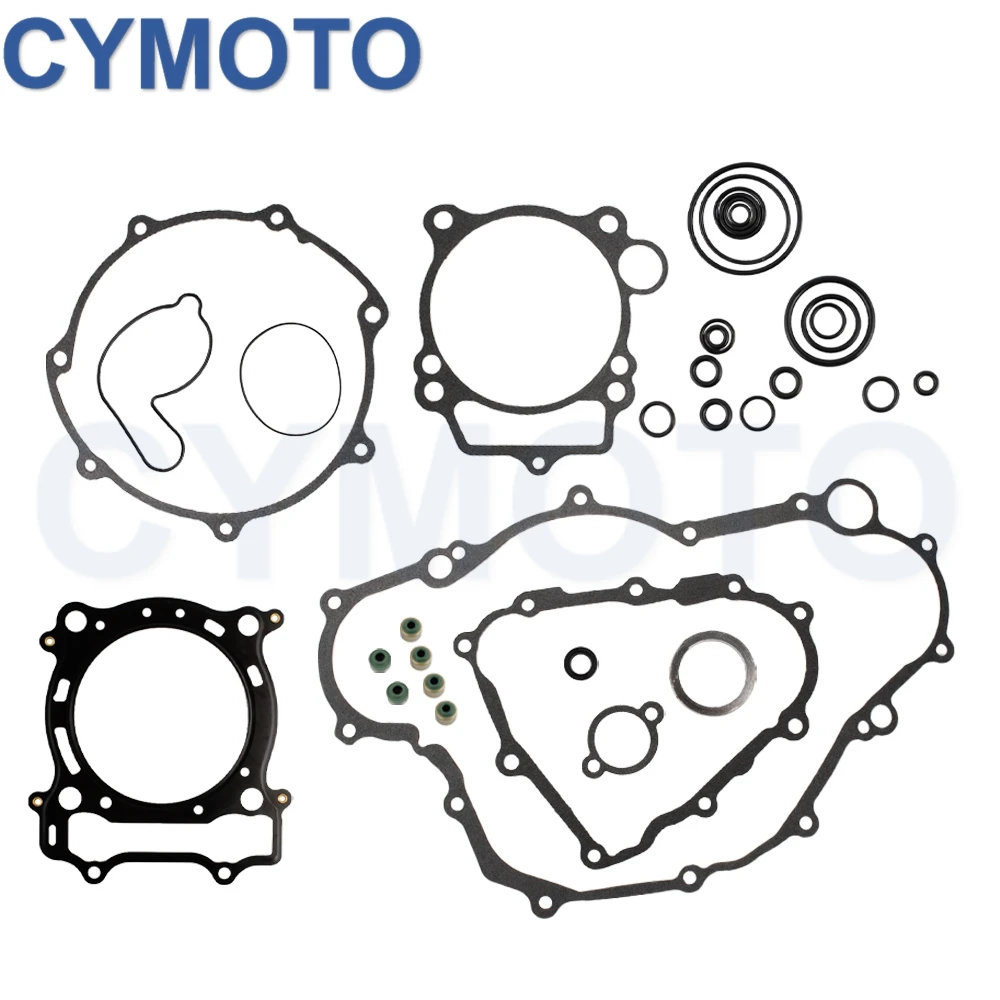 

For Yamaha YFZ450 YFZ 450 2004 2005 2006 Motorcycle Top Bottom End Set Complete Engine Cylinder Gaskets Kit Crankcase Repair