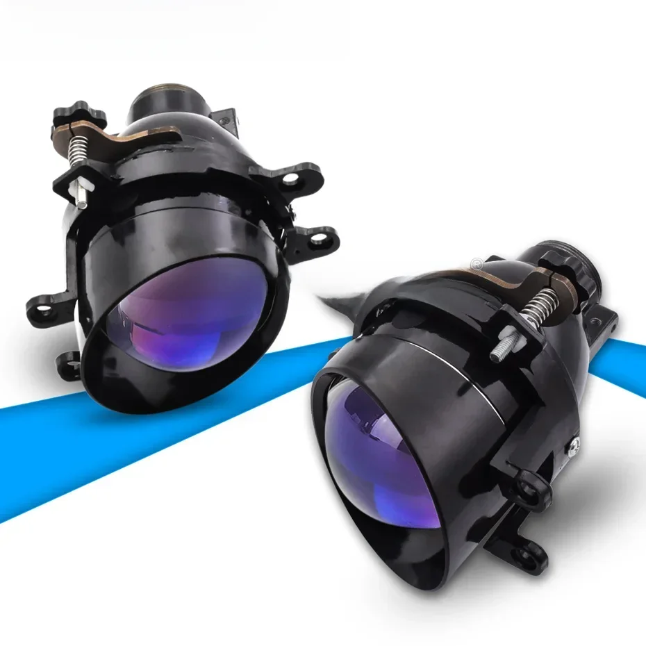 Obiektyw projektora bi-ksenonowego światła przeciwmgielnego soczewki projektory soczewka dla Toyota Corolla/Yaris/Avensis/Camry/Auris/RAV4/Peugeot, H11 ksenonowe LED lampy  akcesoria samochodowa — zdjęcie 2