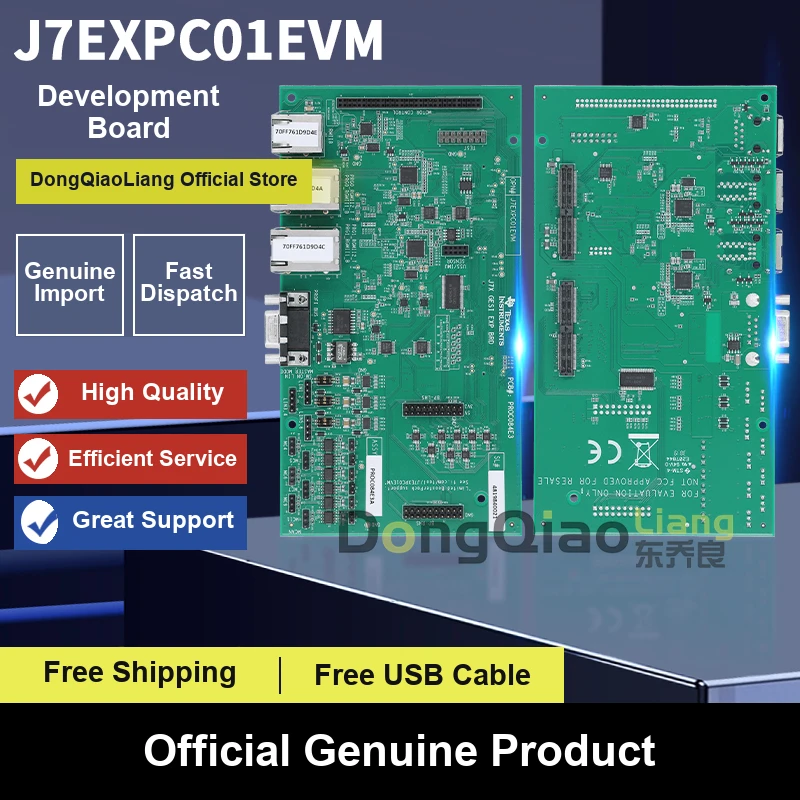 Official, genuine J7EXPC01EVM development board – gateway/Ethernet switch expansion card evaluation module