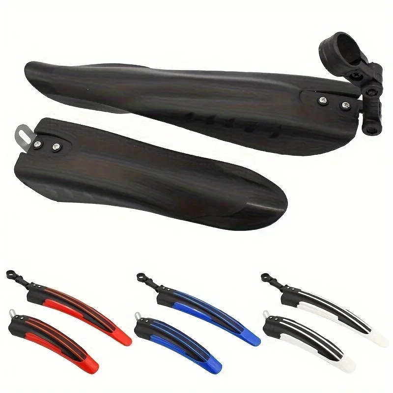 AliExpress 1Pair Mountain Bike Fenders Set Mud Guards Bicycle Mudguard Wings for Bicycle Front Rear Fenders