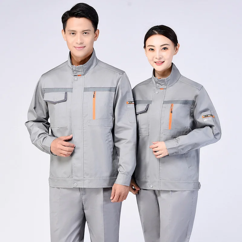 2024 New Working Suit For Men Women Reflective Safety Workwear Factory Workshop Uniforms Workers Labors Coveralls Jacket Pants4x