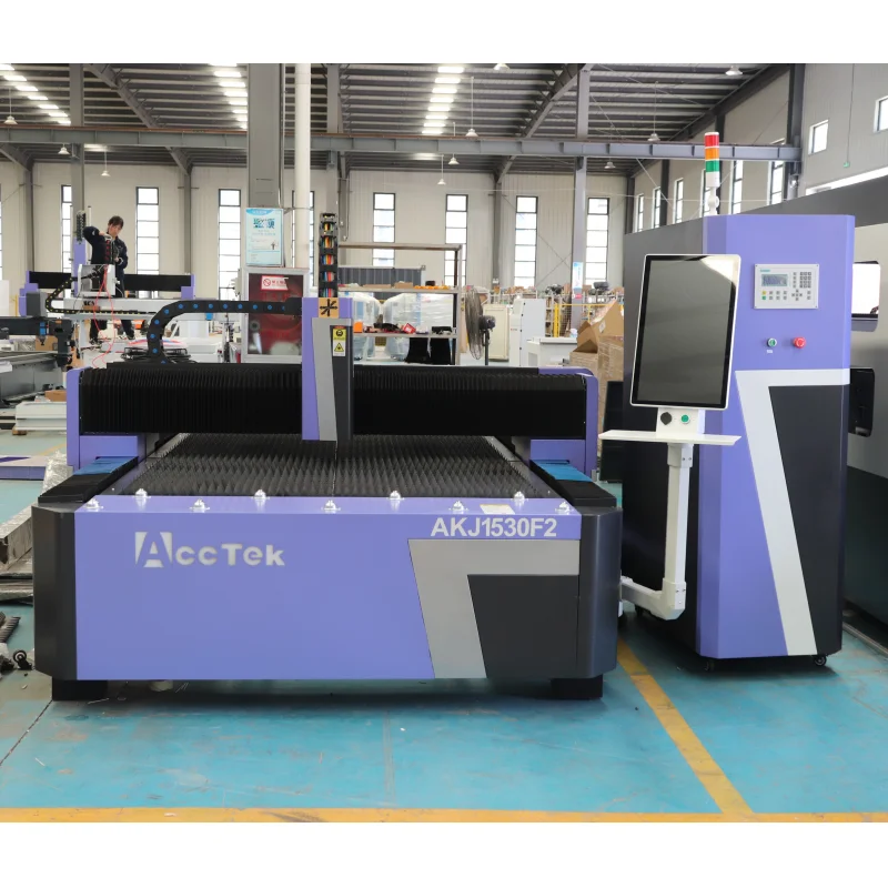 5mm Galvanized Sheet 1500W 3015 Industrial Laser Cutter 4x8 Flat Bed Manufacturer High Power CNC Laser Cutting Machine