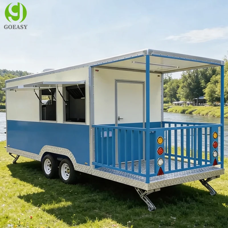 For Sale Food Truck Trailer Mobile Bbq Pit Taco Van Ice Cream Cart Coffee Business
