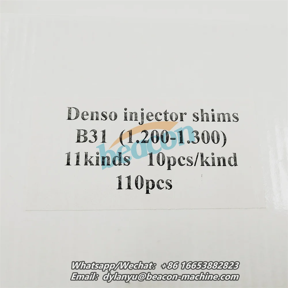 200PCS Diesel Injector Shims Gasket B13 B14 B16 B21 B22 B23 B24 B25 B15 B31 B48 Nozzle Valve Adjust Washer Repair For Bosch