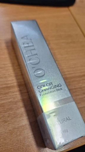 O'CHEAL Temperature Changing Foundation Stick Facial Coverage Blemishes Pores Double-Headed Face Matte Makeup Foundation Cream photo review