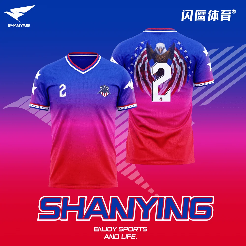 

Customize Blank Football Jersey Customization Printing Sublimation logo Quick Dry Football Jersey Soccer Wear