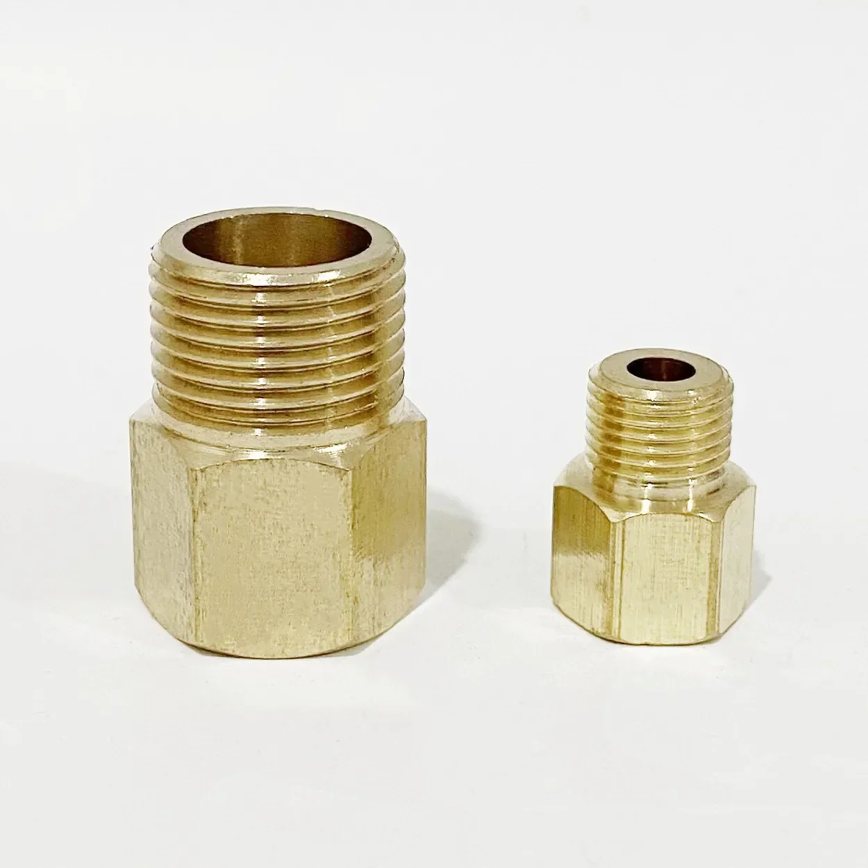 M8 M10 M12 metryczne żeńskie do 1/8 "1/4" 3/8 "BSP gwint męski mosiężna łącznik rurowy złącze redukcyjne Adapter manometru — zdjęcie 2