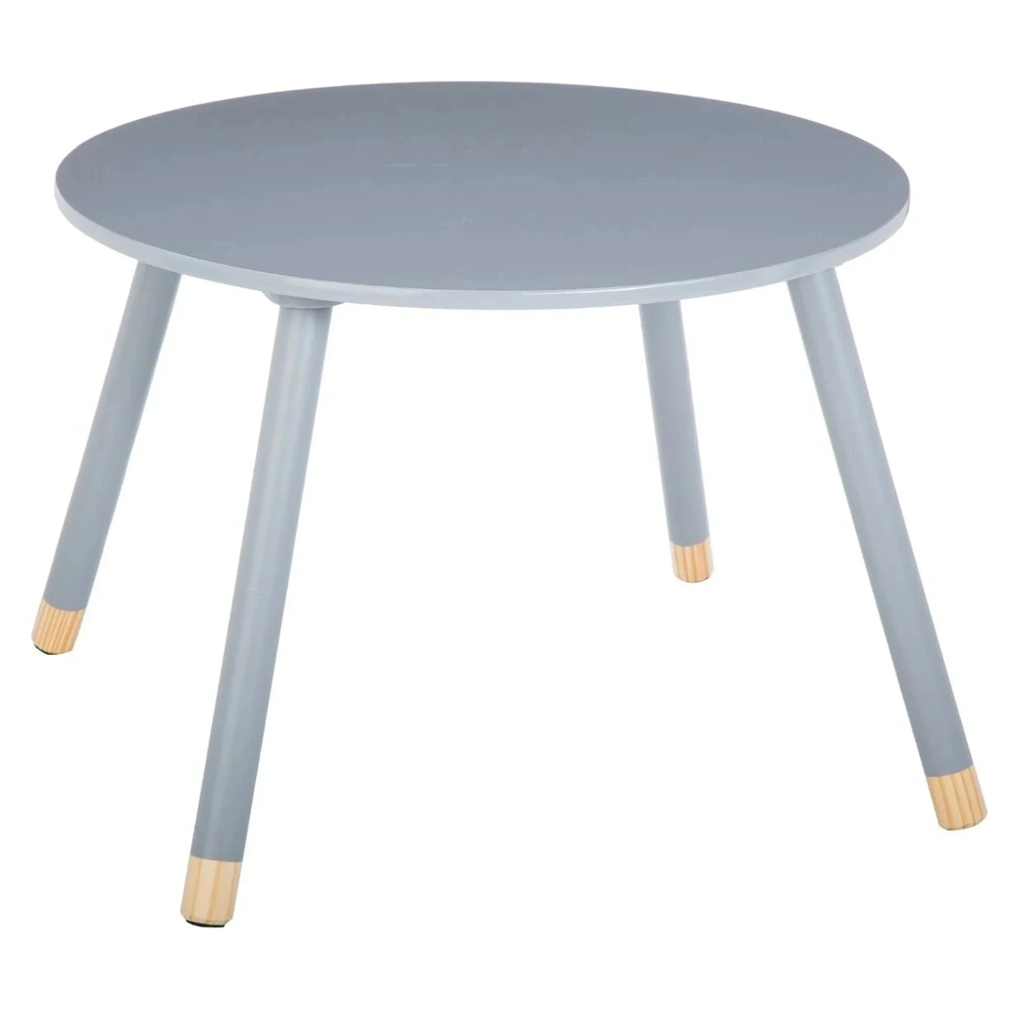 Atmosphera Mesa Infantil Dulzura Gris de Madera para Niños con Bonito Diseño