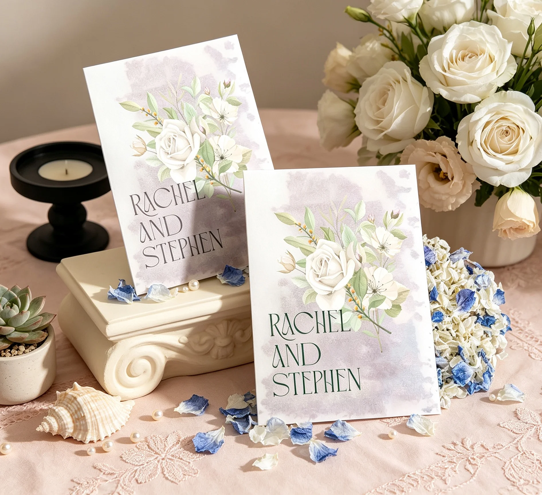 Paquete de 25 sobres de confeti personalizados para bodas, con pétalos de rosa naturales, confeti biodegradable para lanzar en el pasillo de la ceremonia, bolsas para regalos de los invitados.