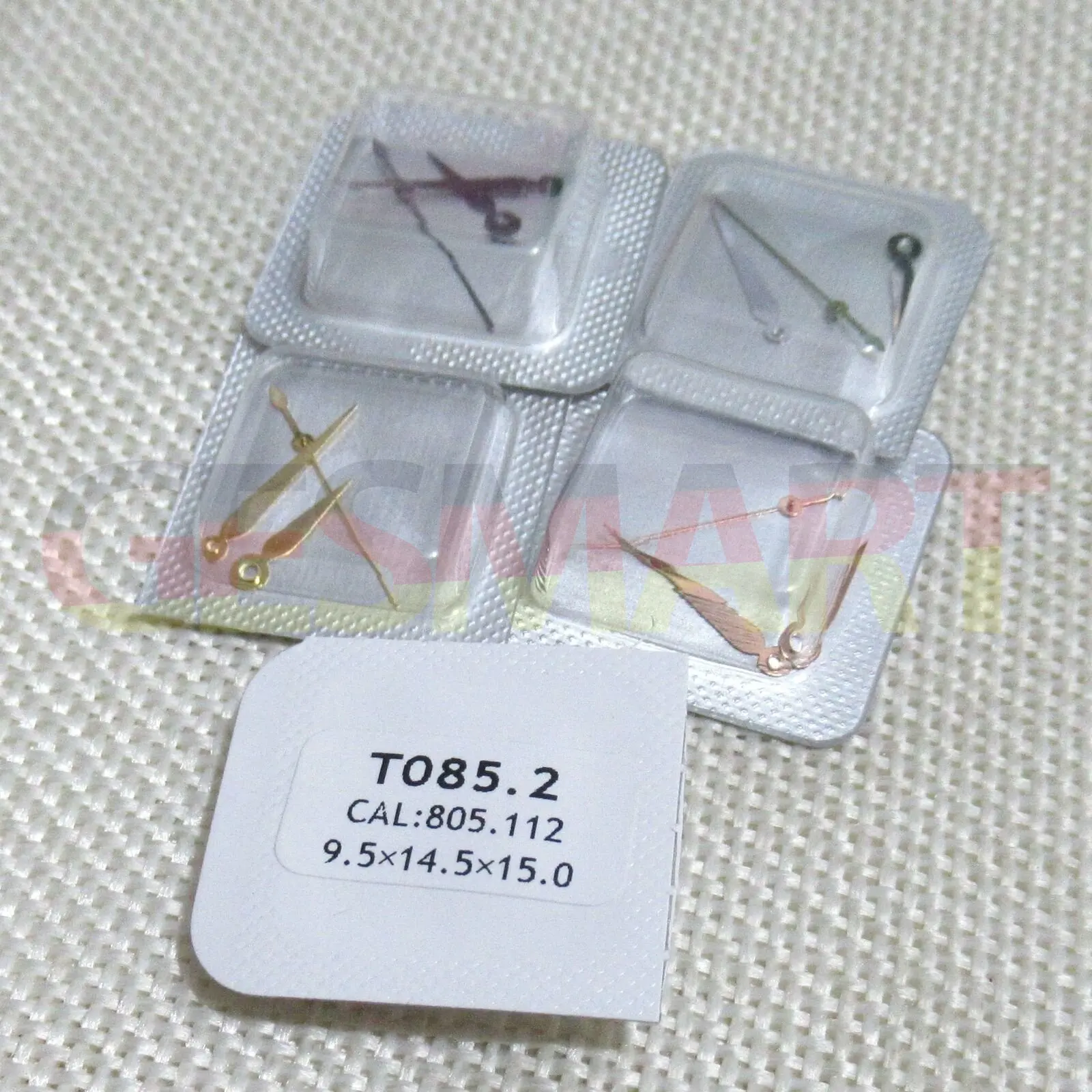 T085 Part Gold Watch Hands Set For 805.112 Movement Hour/Minute/Second Hand