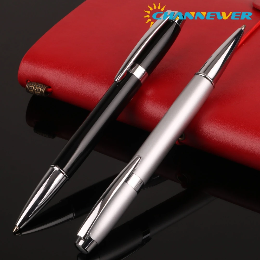 STONEGO Metal Retractable Rollerball Pens Smooth Writing Ballpoint Classic Elegant Gift Pens Stationery Signature Black Ink