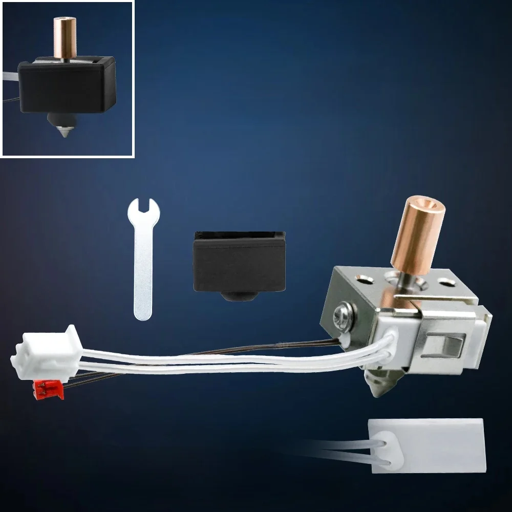 Zestaw gorącego końca Ender-3 S1 Dysza bimetaliczna ze stali hartowanej do drukarek 3D Ender 3 S1 Pro/Plus/CR-10 Smart Pro/Sermoon V1 — zdjęcie produktu 7