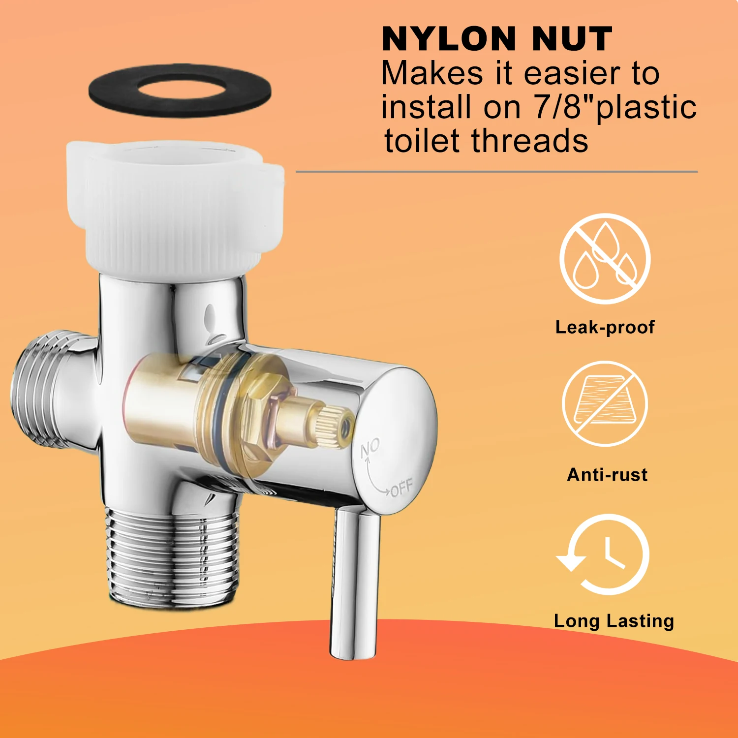 Handheld Bidet Sprayer Kit for Toilet, Bathroom Sprayer Kit for Feminine Wash,  Adjustable Water Pressure Jet Sprayer image 5