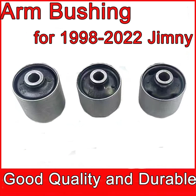 

Car Styling JB43 JB74 Offroad Tuning Control Arm Bushings Rock Version for 2001-2021 Suzuki Jimny Radius Arm To Axle Bush