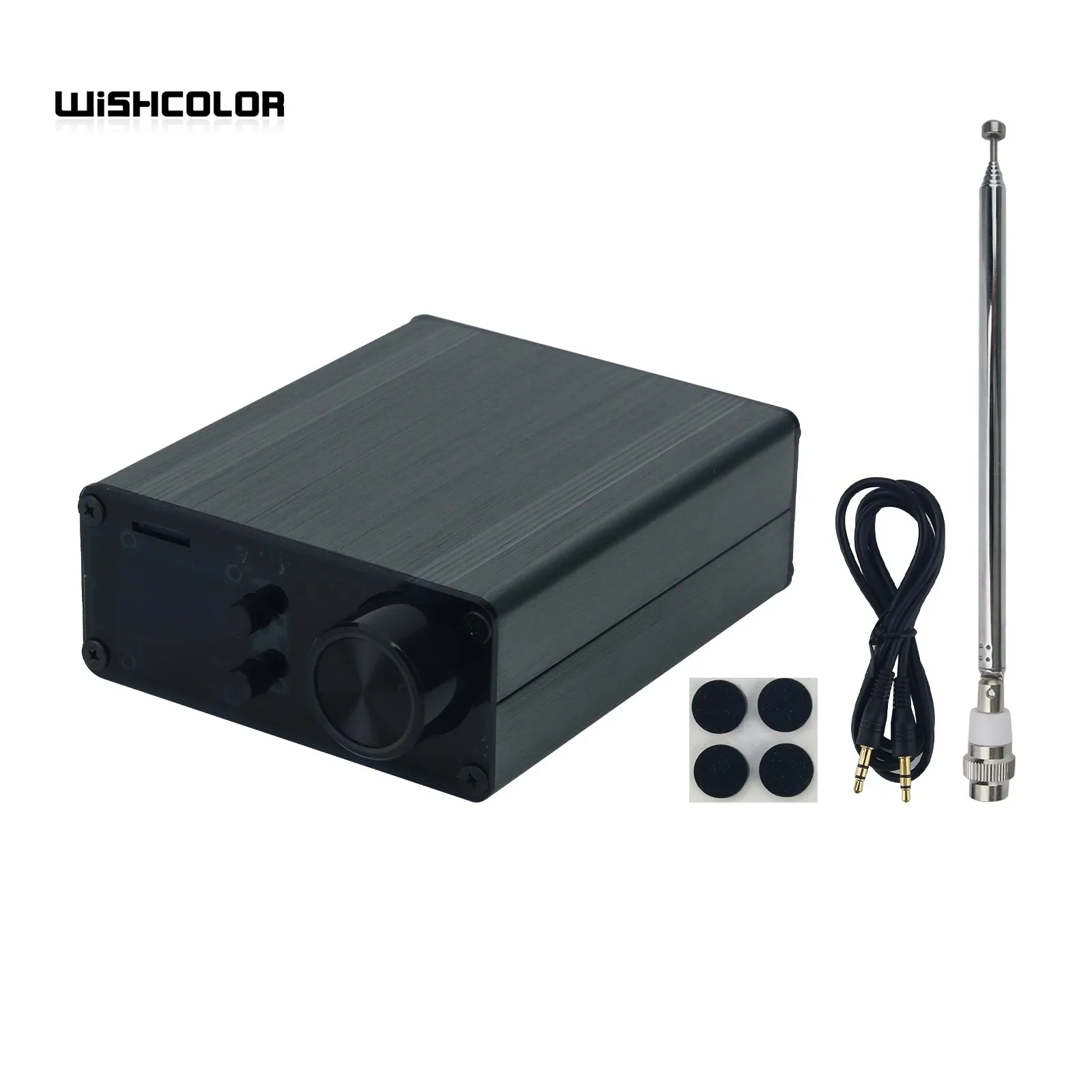 Wishcolor Black Metal Shell K3 150 kHz-1300 MHz Luchtvaart Volledige Band Ontvanger Hoge Prestaties Draadloze Digitale Audio Terminal