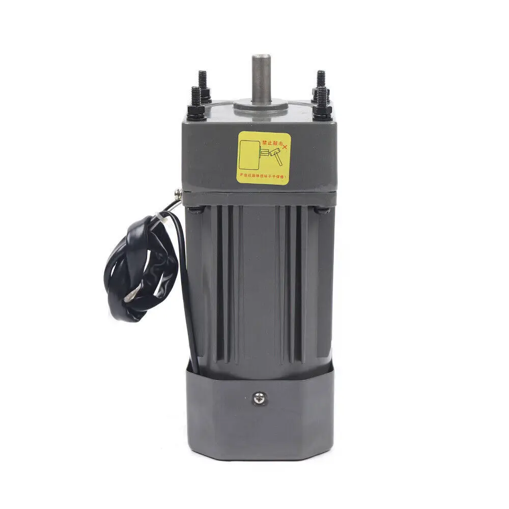 110V AC Electric Single-Phase Gear Motor 450RPM High Torque Variable Speed Reduction Motor