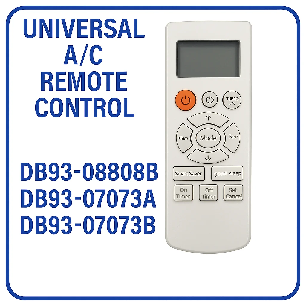 Universal A/C Remote Control for DB93-08808B DB93-07073A DB93-07073B | Infrared Controller | English Version