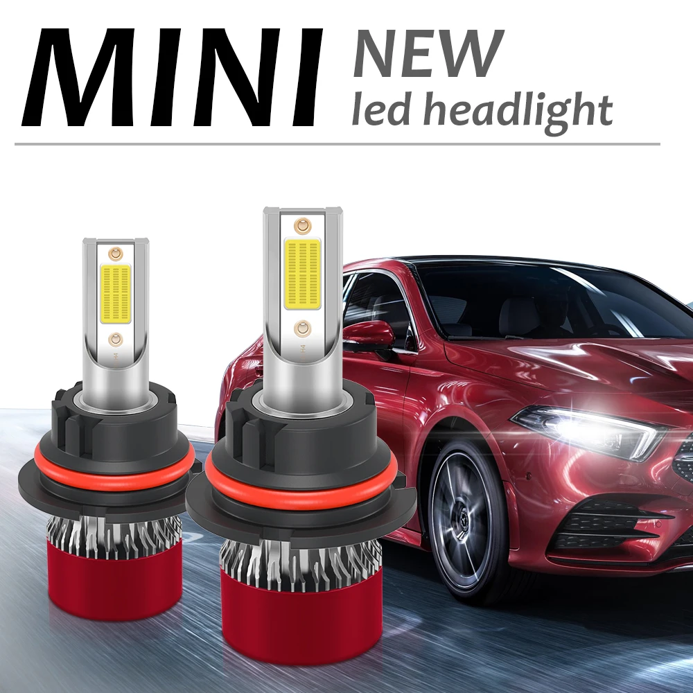 

Universal LED 9007 High Low beam 130w Car Headlight Bulb Led headLights 10000LM Turbo Fan DC12V COB Auto Light