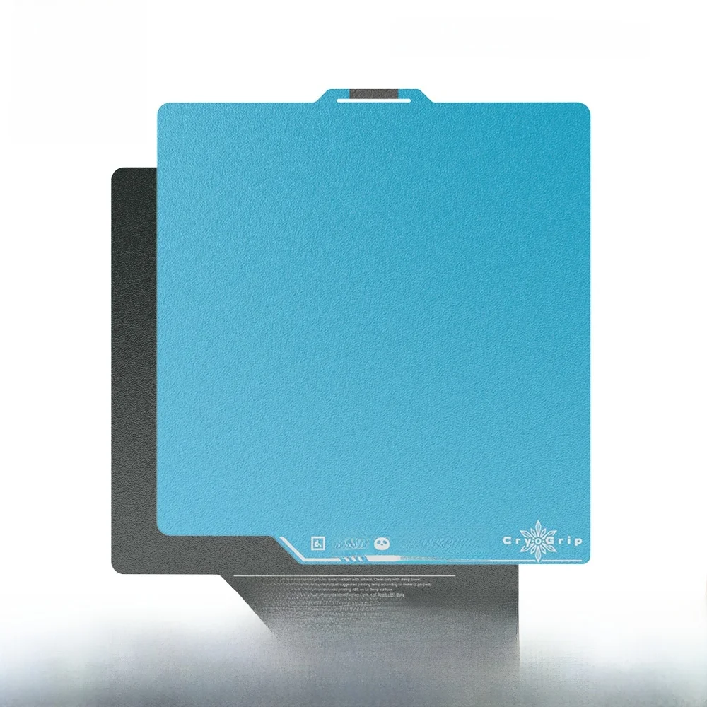 BIQU Panda Bouwplaat CryoGrip/CryoGrip Pro 257x257mm Verenstaal Dubbelzijdig Getextureerd voor BambuLab P1P P1S A1 3D-printer - afbeelding 2