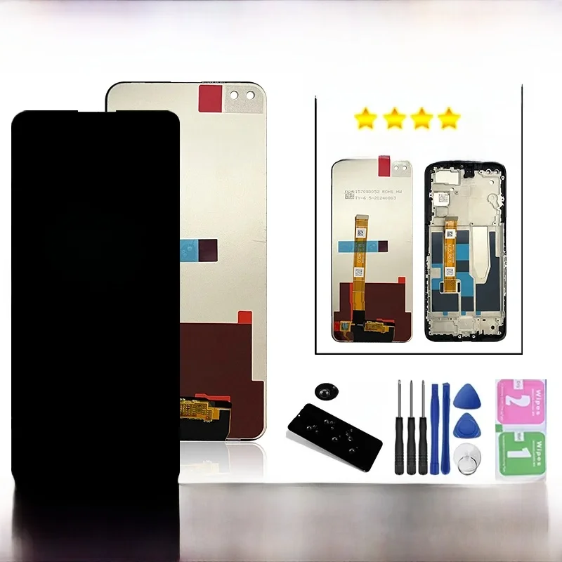 Jakość AAA 6,57 "dla OPPO Realme X50 5G globalny wyświetlacz LCD RMX2144 ekran dotykowy Digitizer zgromadzenie dla Realme X50m 5G LCD — zdjęcie produktu 7