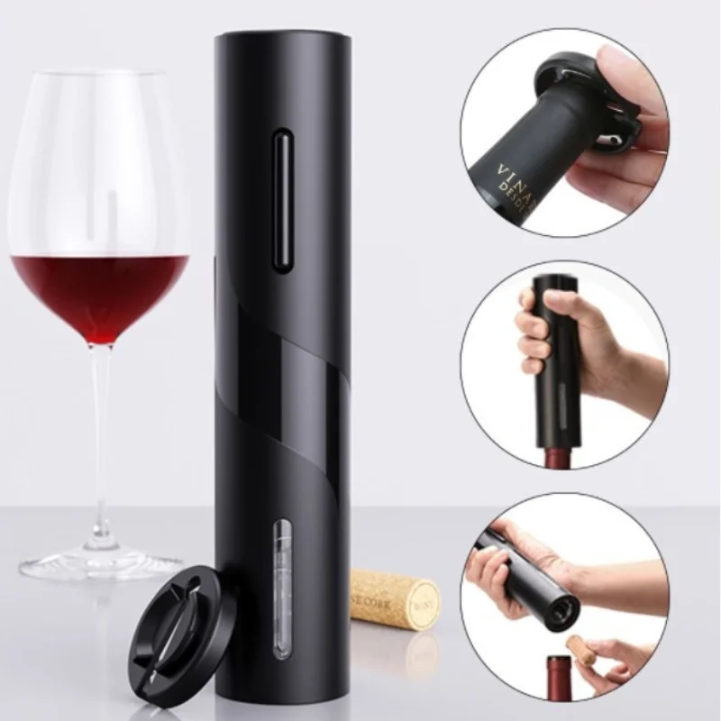 Electric Automatic Bottle Wine Opener Corks Bag