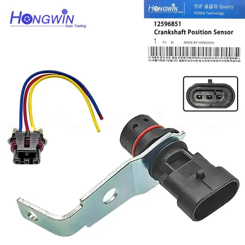 Imagen 1 del producto Conector de enchufe del Sensor de posición del cigüeñal para Chevy Silverado GMC C1500 K1500 Jimmy Sierra Sonoma Cadillac 4.3L 12596851, nuevo