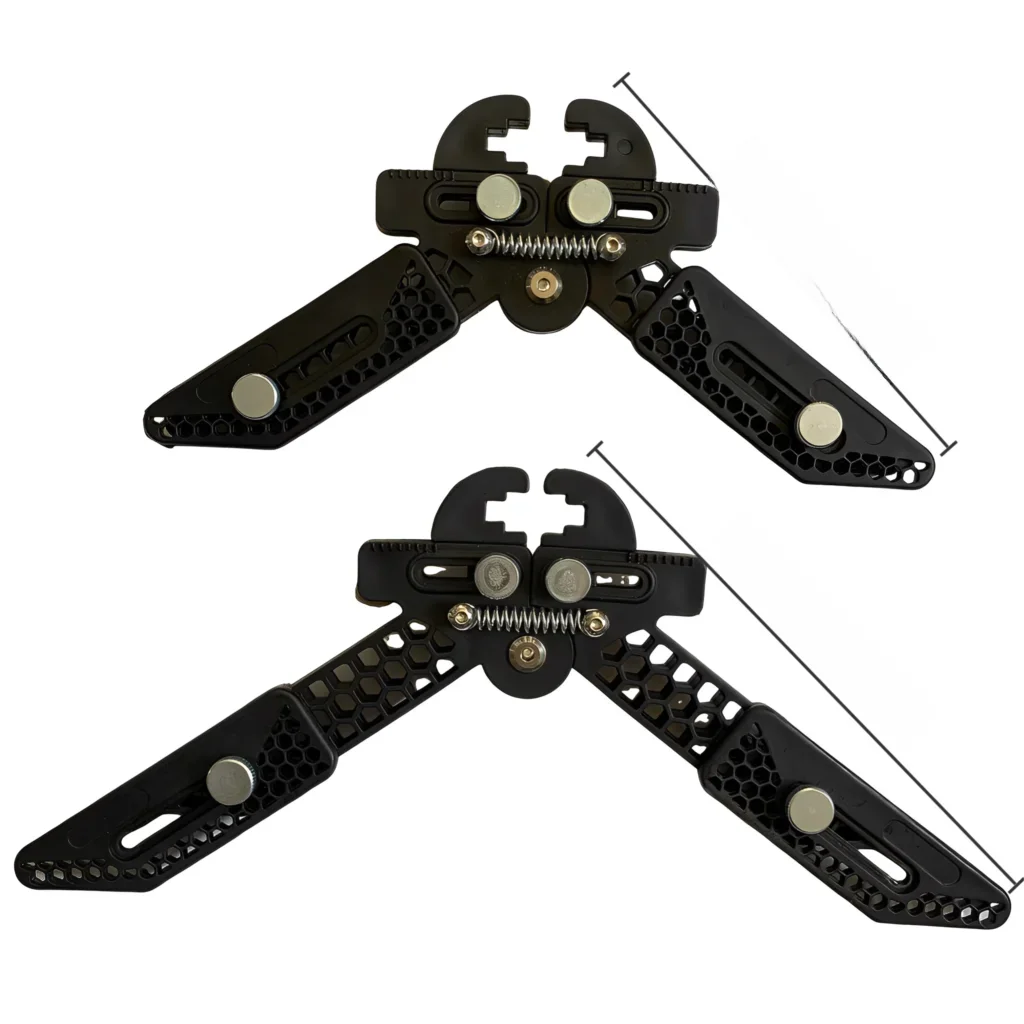 Nouveau support de support d'arc composé, largeur réglable, léger, Durable, haute résistance, accessoire d'arc de tir à l'arc