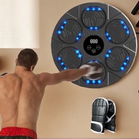 Electronic Music Boxing Machine Wall Target Boxing Trainer Equipment Wall Mount Punching Pad for Martial Arts Kickboxing Fitness