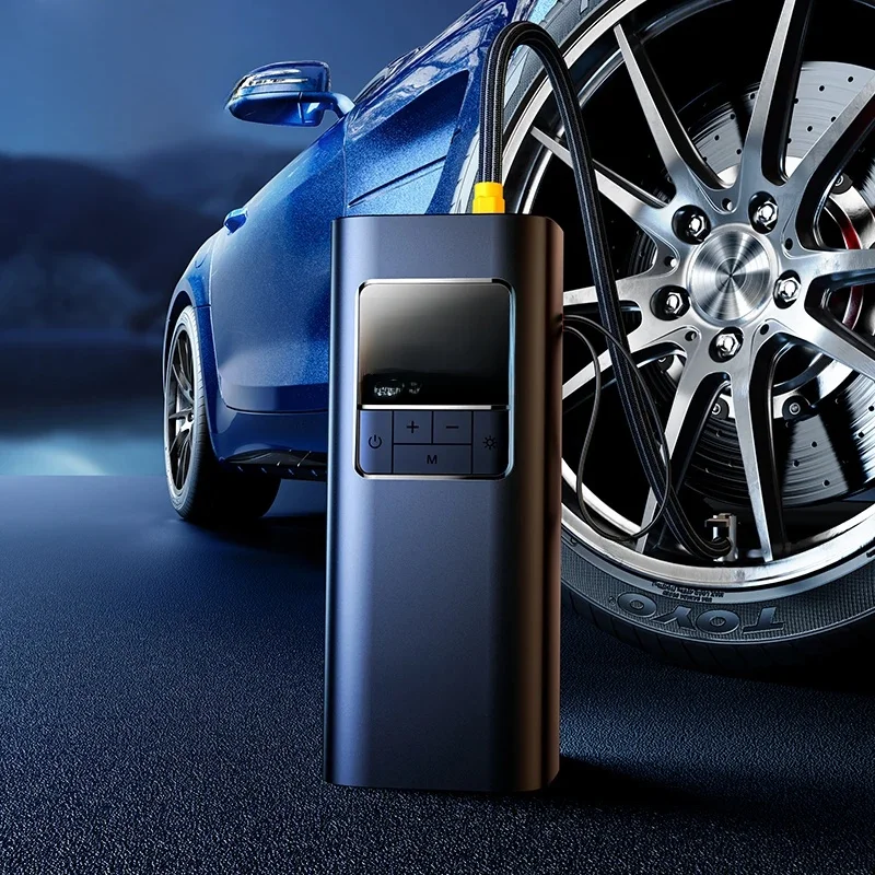 AliExpress BASEUS Baseus Wireless Air Pump Portable Air Compressor Smart Digital Electric Car Air Pump for Car Motorcycle Bicycle Inflator Pump