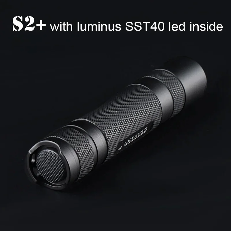 Convoy S2 + SST40 18650 Mini latarka Led latarka latarka 1800lm Lanterna taktyczne Camping piesze wycieczki lampa robocza Latarka — 2