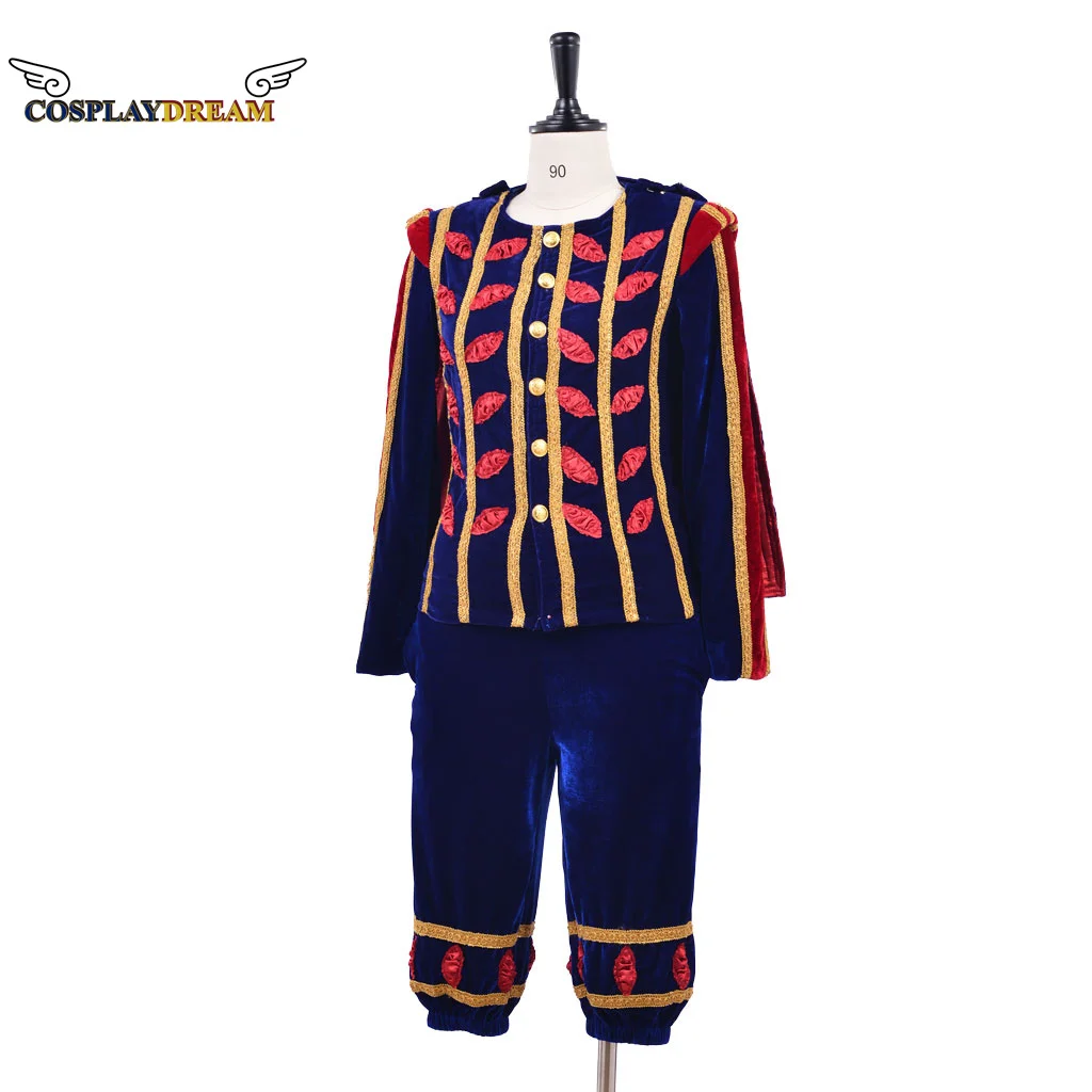 Henry VIII Men's Suit Tudor Elizabethan Clothing Adult Queen Tudor Noble Men's Cosplay Clothing Tops Pants Cape Set