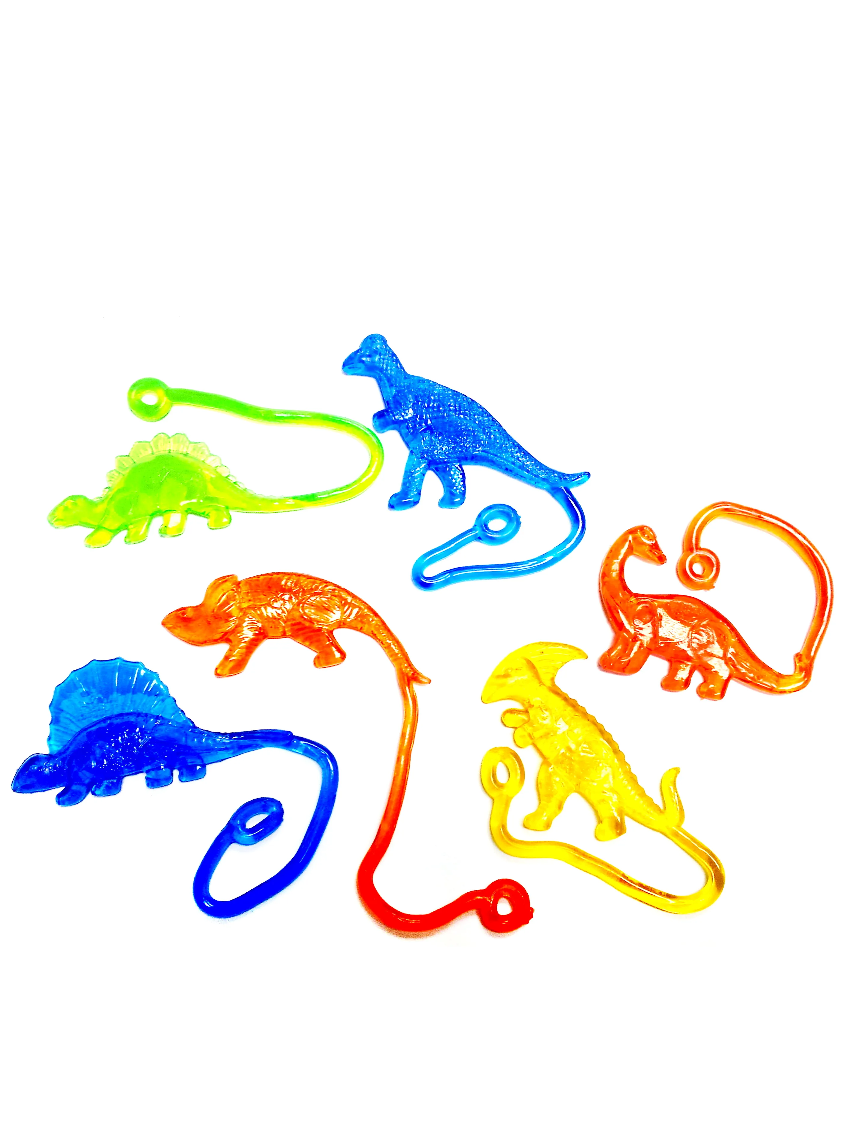 

48pcs, sticky DINOSAURS, Kids Party Favor, Pinata Filler, game Gift, Vending Toy, Wholesale, Capsule toys, carnival, souvenirs