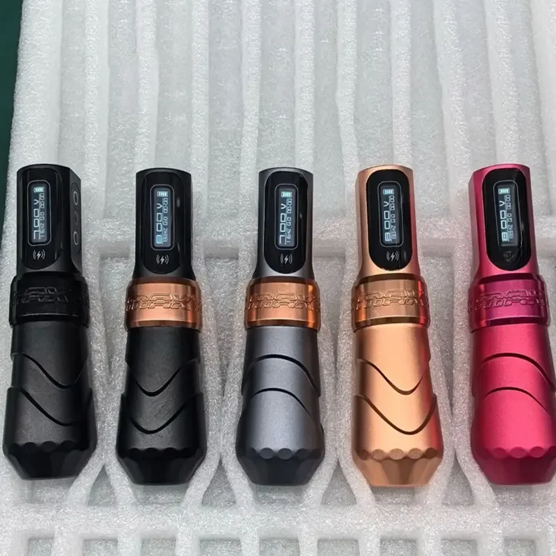Yilong Max Tattoo Machine Cartridge Pen 2400Mah Batterijen Coreless Motor Lithium Batterij Pen Machine Voor Tattoo Artiesten Body Kit - afbeelding 2