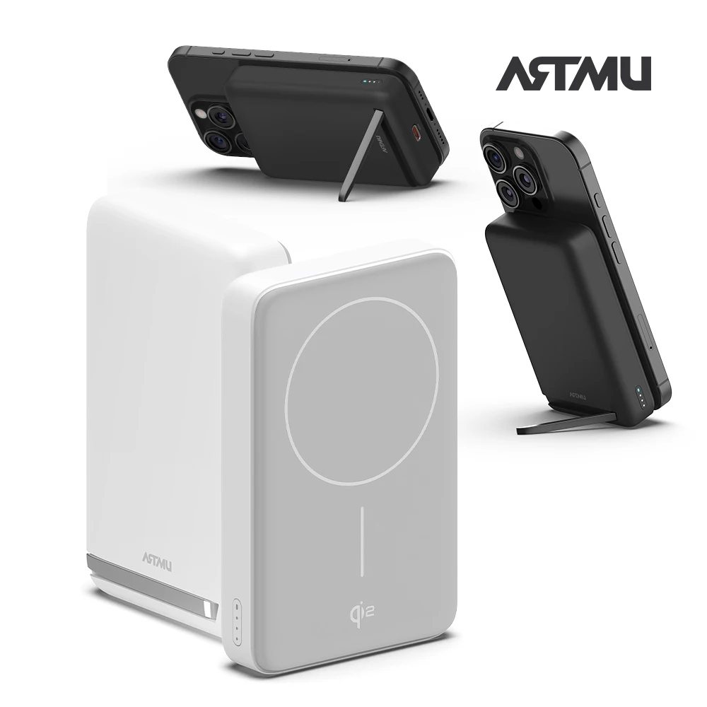 artmu Qi2 15W MagSafe Ultra-Fast Wireless Charging Power Bank 10000mAh QB110