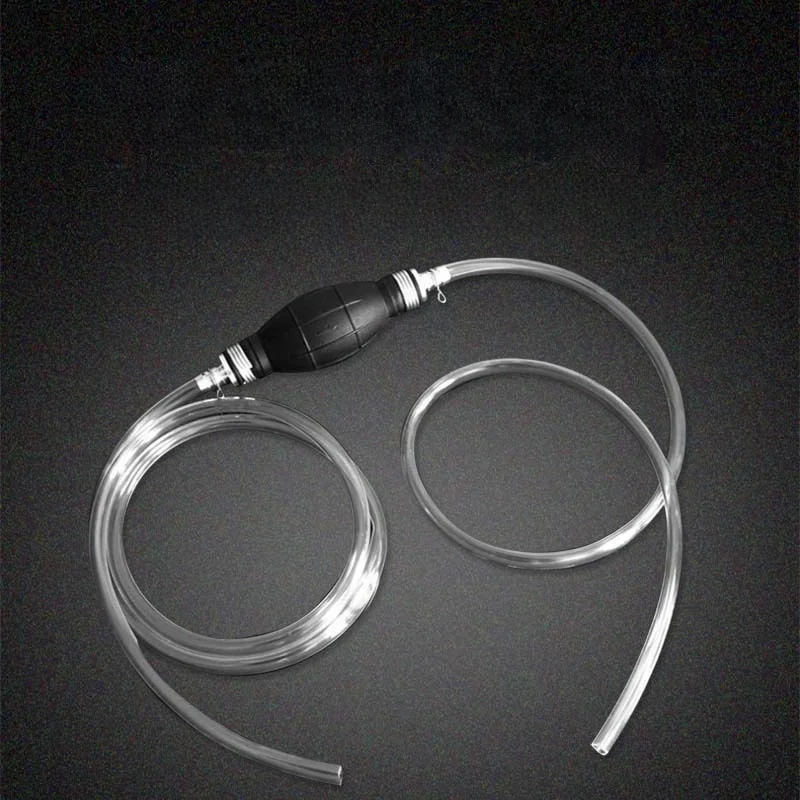 Pompe à essence manuelle pratique, pompe à carburant de voiture, pompe à paille manuelle Durable pour la réglage de l'essence liquide, pompe à essence Diesel