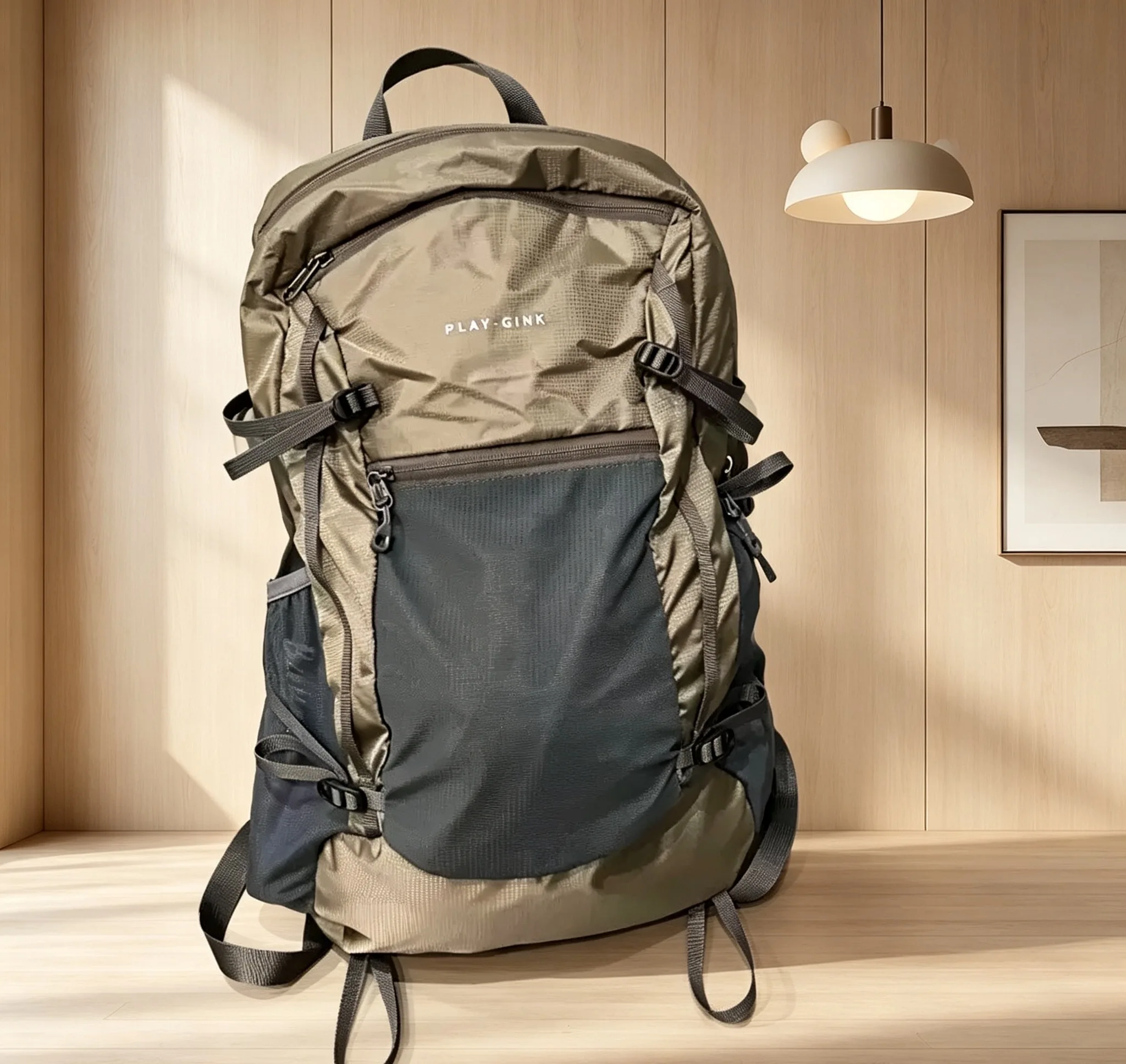 

Ultra-Light Foldable Waterproof Backpack Durable Nylon Hiking Mountaineering Bag for Men And Women General Purpose Travel Outdoo