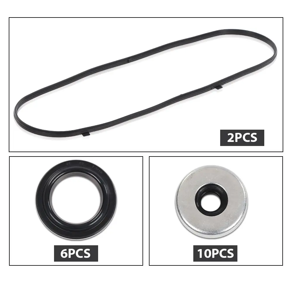 مجموعة حشية غطاء الصمام مناسبة لهوندا 2003-07 أكورد 3.0L V6 Sohc 24V J30A4 #3