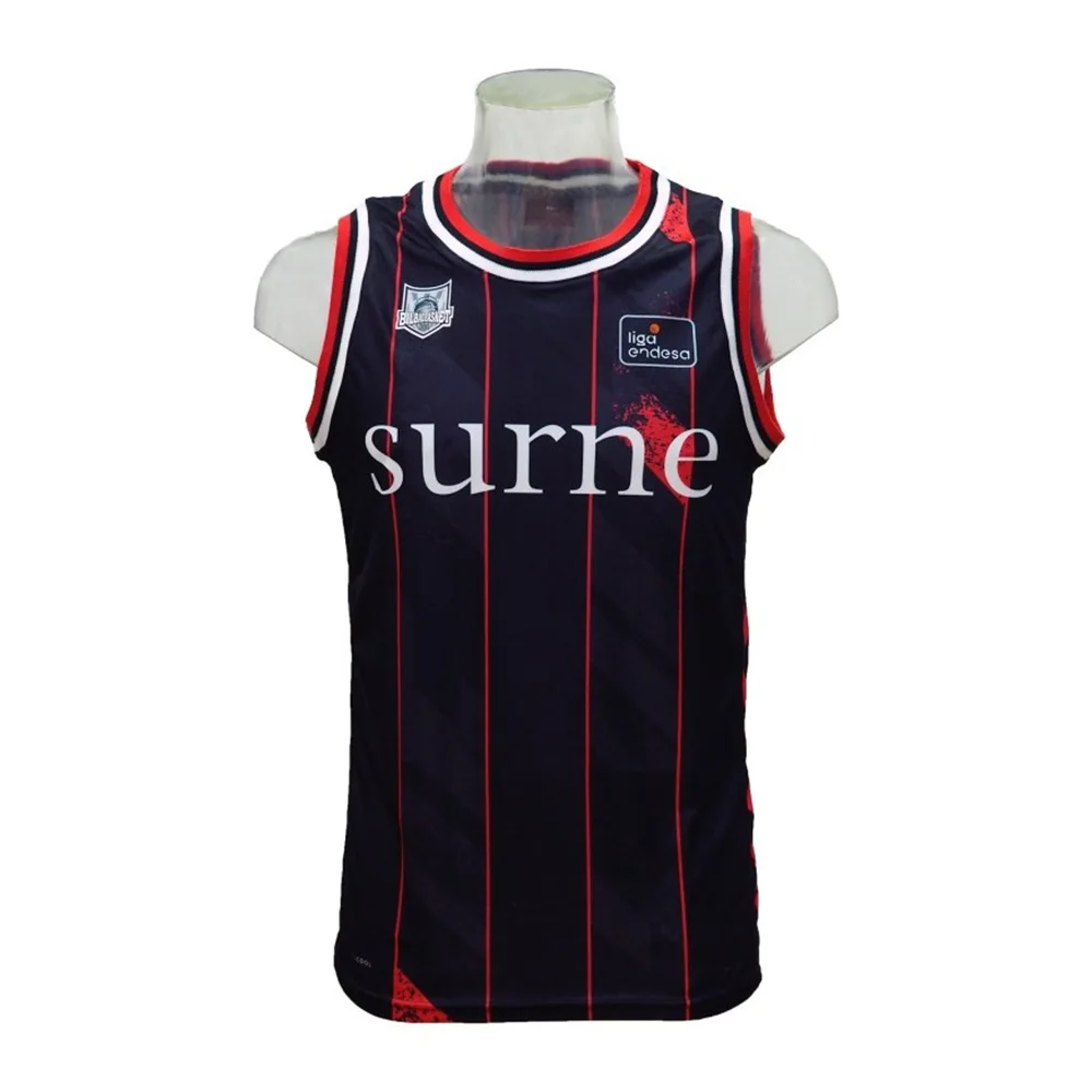 24/25 Spain Basketball Training Jerseys Sports Jerseys Must-have Jerseys For Fans Bilbao City 3D Printed Sports Jerseys