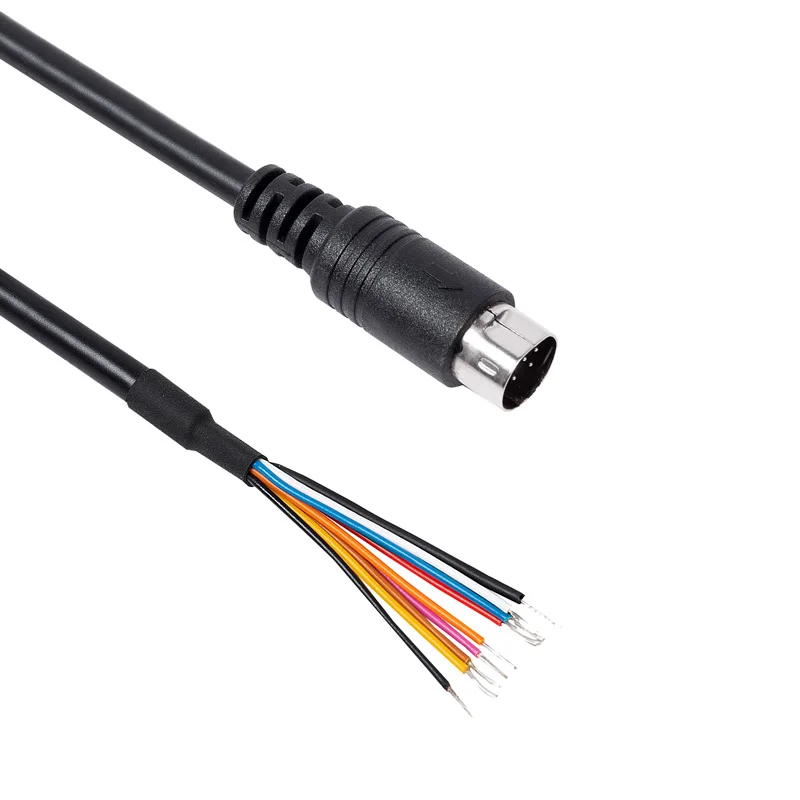 Yaesu-Cable DE datos CT-167 DE 10 pines, Mini Din a cables desnudos para Yaesu FTM-100D/DE/DR FTM-200DE/DE FTM-300DR/DE/DR FTM-400D/E